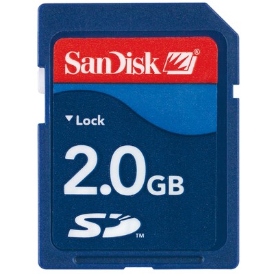 карта памяти SanDisk 2GB SDSDB-2048-E11