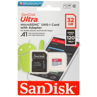 карта памяти SanDisk 32GB SDSQUA4-032G-GN6MA