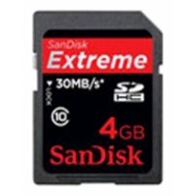 карта памяти SanDisk 4GB SDSDX3-004G-X46