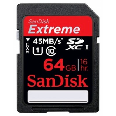 карта памяти SanDisk 64GB SDSDX-064G-X46