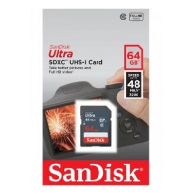 карта памяти SanDisk 64GB SDSDUNR-064G-GN3IN
