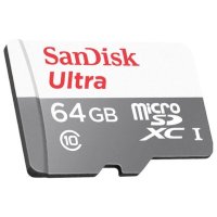 Карта памяти SanDisk 64GB SDSQUNS-064G-GN3MN