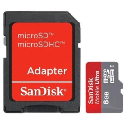 карта памяти SanDisk 8GB SDSDQU-008G-U46A