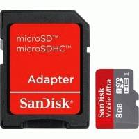 Карта памяти SanDisk 8GB SDSDQUA-008G-U46A