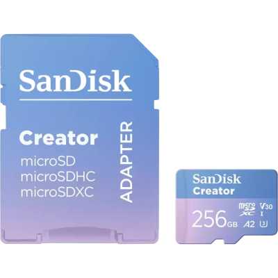 Карта памяти SanDisk Creator 256GB SDSQXAV-256G-GN6MS