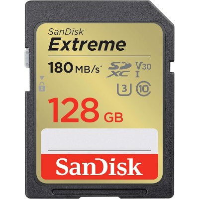 Карта памяти SanDisk Extreme 128GB SDSDXVA-128G-GNCIN