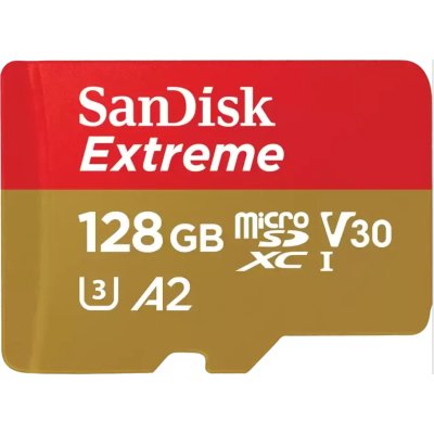 Карта памяти SanDisk Extreme 128GB SDSQXAA-128G-GN6GN