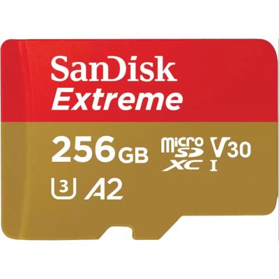 Карта памяти SanDisk Extreme 256GB SDSQXAV-256G-GN6GN