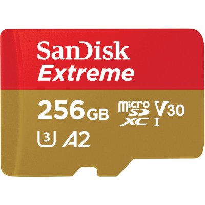 Карта памяти SanDisk Extreme 256GB SDSQXAV-256G-GN6MN