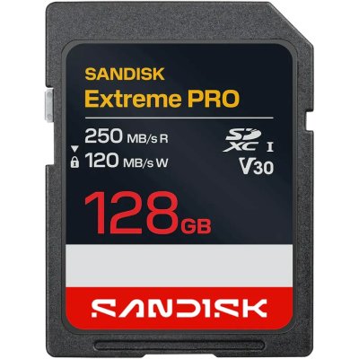 Карта памяти SanDisk Extreme Pro 128GB SDSDXXJ-128G-GSCIN
