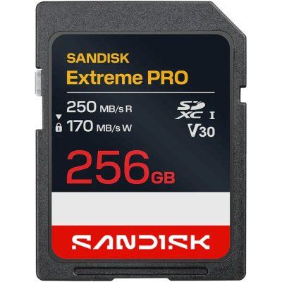 Карта памяти SanDisk Extreme Pro 256GB SDSDXXJ-256G-GSCIN