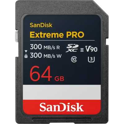 Карта памяти SanDisk Extreme Pro 64GB SDSDXDM-064G-GN4IN
