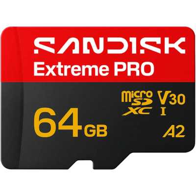 Карта памяти SanDisk Extreme Pro 64GB SDSQXCU-064G-GS6MA