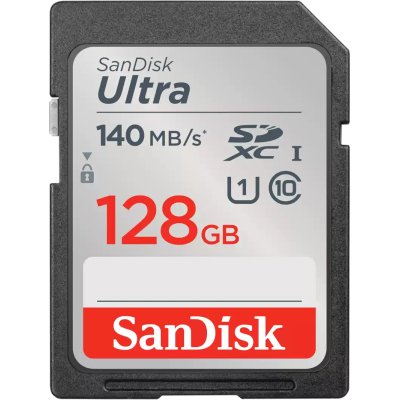 Карта памяти SanDisk Ultra 128GB SDSDUNB-128G-GN6IN