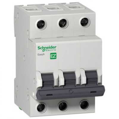 автоматический выключатель Schneider Electric Easy 9 3P (C) 4.5kA 20 А EZ9F34320