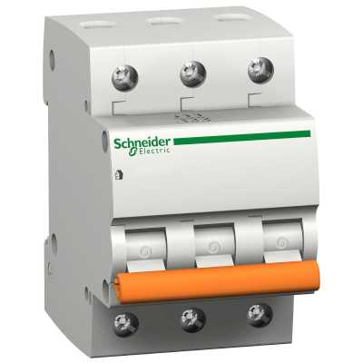 автоматический выключатель Schneider Electric ВА63 3P (C) 4.5kA 63А 11229