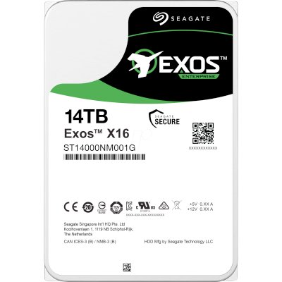 жесткий диск Seagate Exos X16 14Tb ST14000NM001G