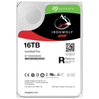 жесткий диск Seagate IronWolf Pro 16Tb ST16000NE000