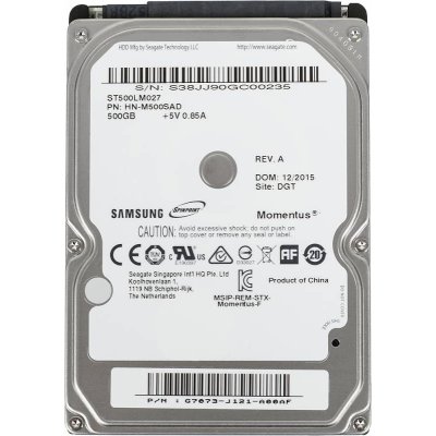 жесткий диск Seagate ST500LM027