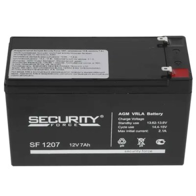 батарея для UPS Security Force SF 1207