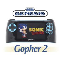 Игровая приставка SEGA Genesis Gopher 2 Black-Blue CONSKDN51