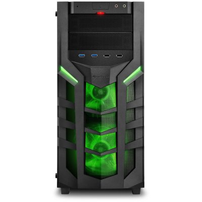 корпус Sharkoon DG7000-G Green