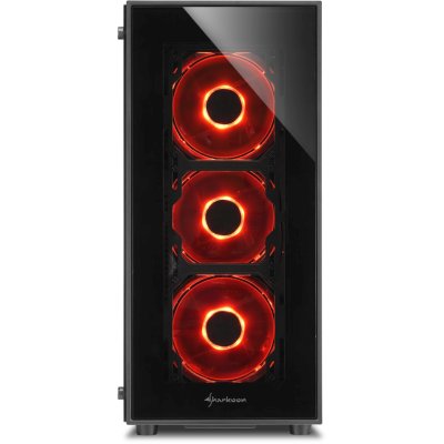 корпус Sharkoon TG5 Red