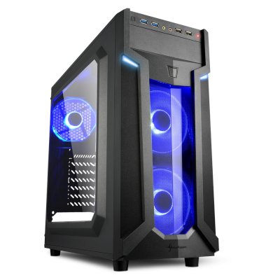 корпус Sharkoon VG6-W Blue