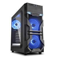 Корпус Sharkoon VG7-W Blue