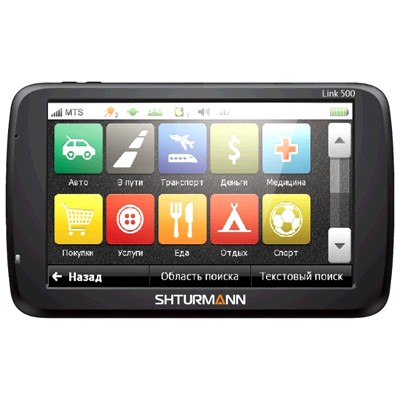 навигатор Shturmann Link 500 SIM