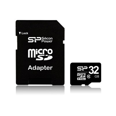 карта памяти Silicon Power 32GB SP032GBSTH010V10SP