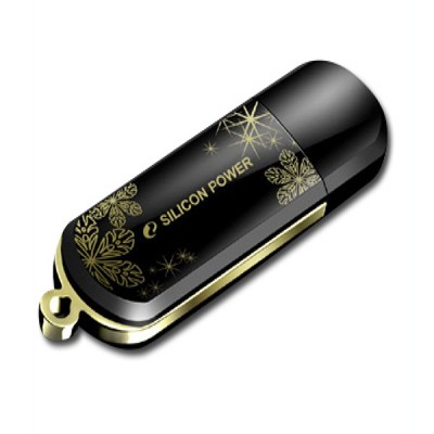флешка Silicon Power 4GB LuxMini 323 Black