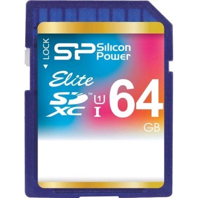карта памяти Silicon Power 64GB SP064GBSDXAU1V10