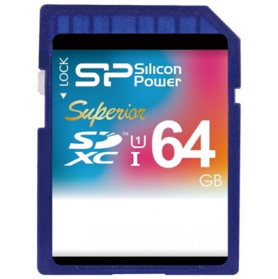 карта памяти Silicon Power 64GB SP064GBSDXCU1V10