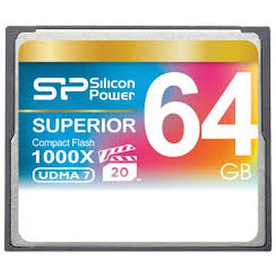 карта памяти Silicon Power 64GB SP064GBCFC1K0V10