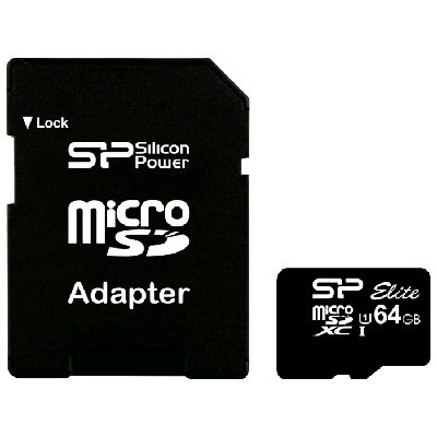 карта памяти Silicon Power 64GB SP064GBSTXBU1V10SP