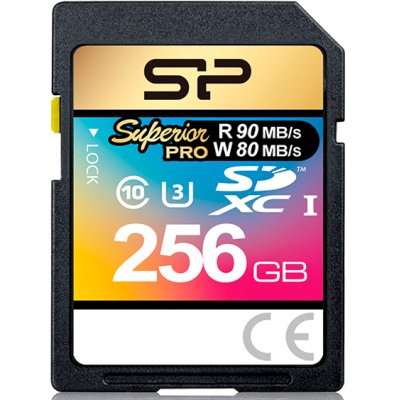 Карта памяти Silicon Power Superior Pro 256GB SP256GBSDXCU3V10