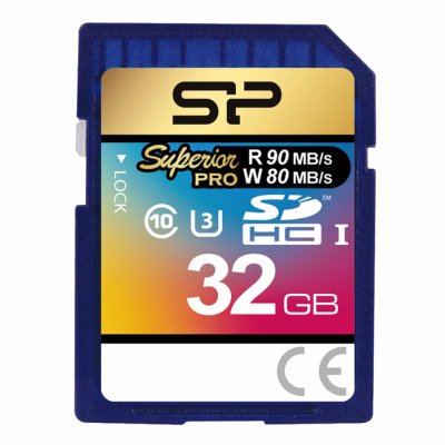 Карта памяти Silicon Power Superior Pro 32GB SP032GBSDHCU3V10