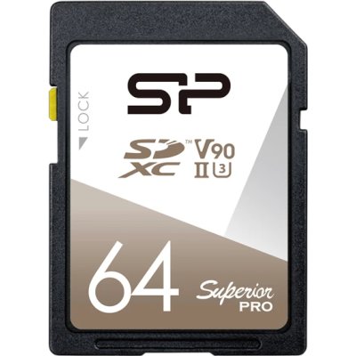 Карта памяти Silicon Power Superior Pro 64GB SP064GBSDXJA2V10