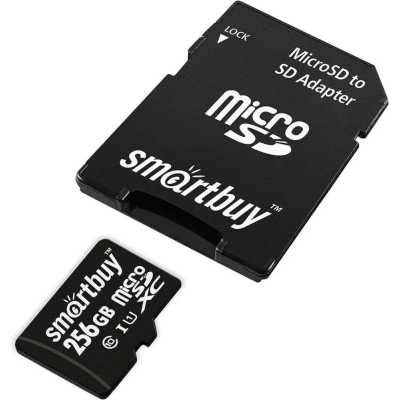 Карта памяти SmartBuy 256GB SB256GBSDCL10-01