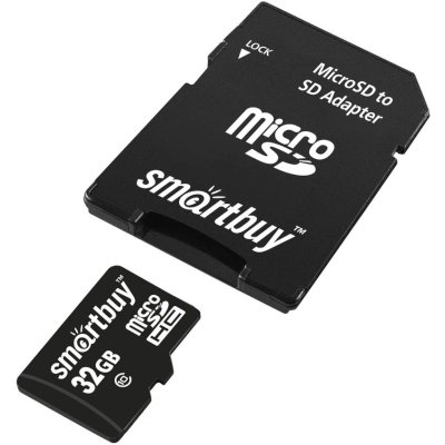 Карта памяти SmartBuy 32GB SB32GBSDCL10-01LE