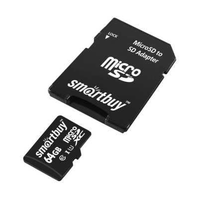 карта памяти SmartBuy 64GB SB64GBSDCL10-01