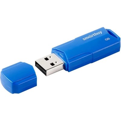 Флешка SmartBuy 8GB SB8GBCLU-BU