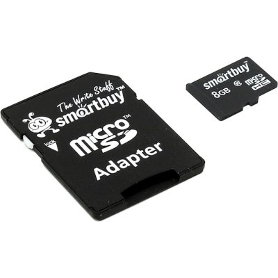 карта памяти SmartBuy 8GB SB8GBSDCL10-01