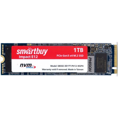 SSD диск SmartBuy Impact E12 1Tb SBSSD-001TT-PH12-M2P4