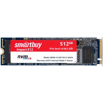 SSD диск SmartBuy Impact E12 512Gb SBSSD-512GT-PH12-M2P4