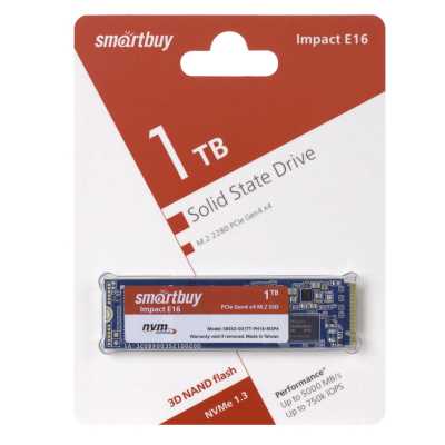 SSD диск SmartBuy Impact E16 1Tb SBSSD-001TT-PH16-M2P4