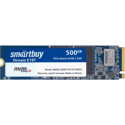 SSD диск SmartBuy Stream E19T 500Gb SBSSD-500GT-PH19T-M2P4