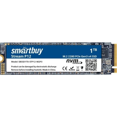 SSD диск SmartBuy Stream Stream P12 1Tb SBSSD1T0-STP12-M2P3