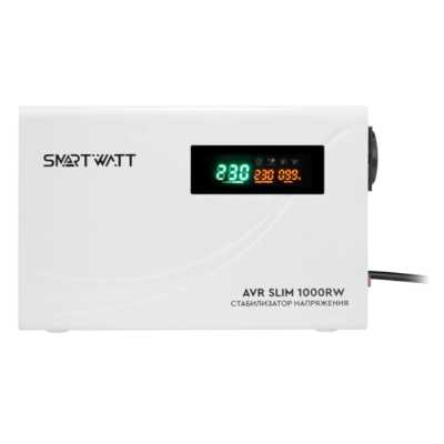 стабилизатор напряжения SMARTWATT AVR Slim 1000RW 4512020310001